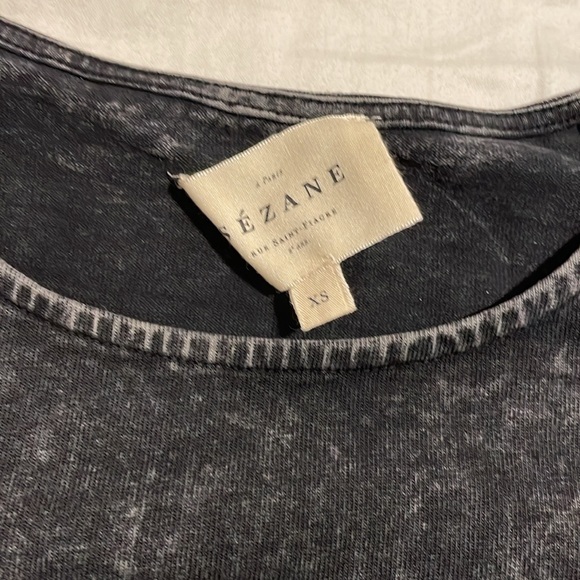 Sezane structured t-shirt - Picture 6 of 8